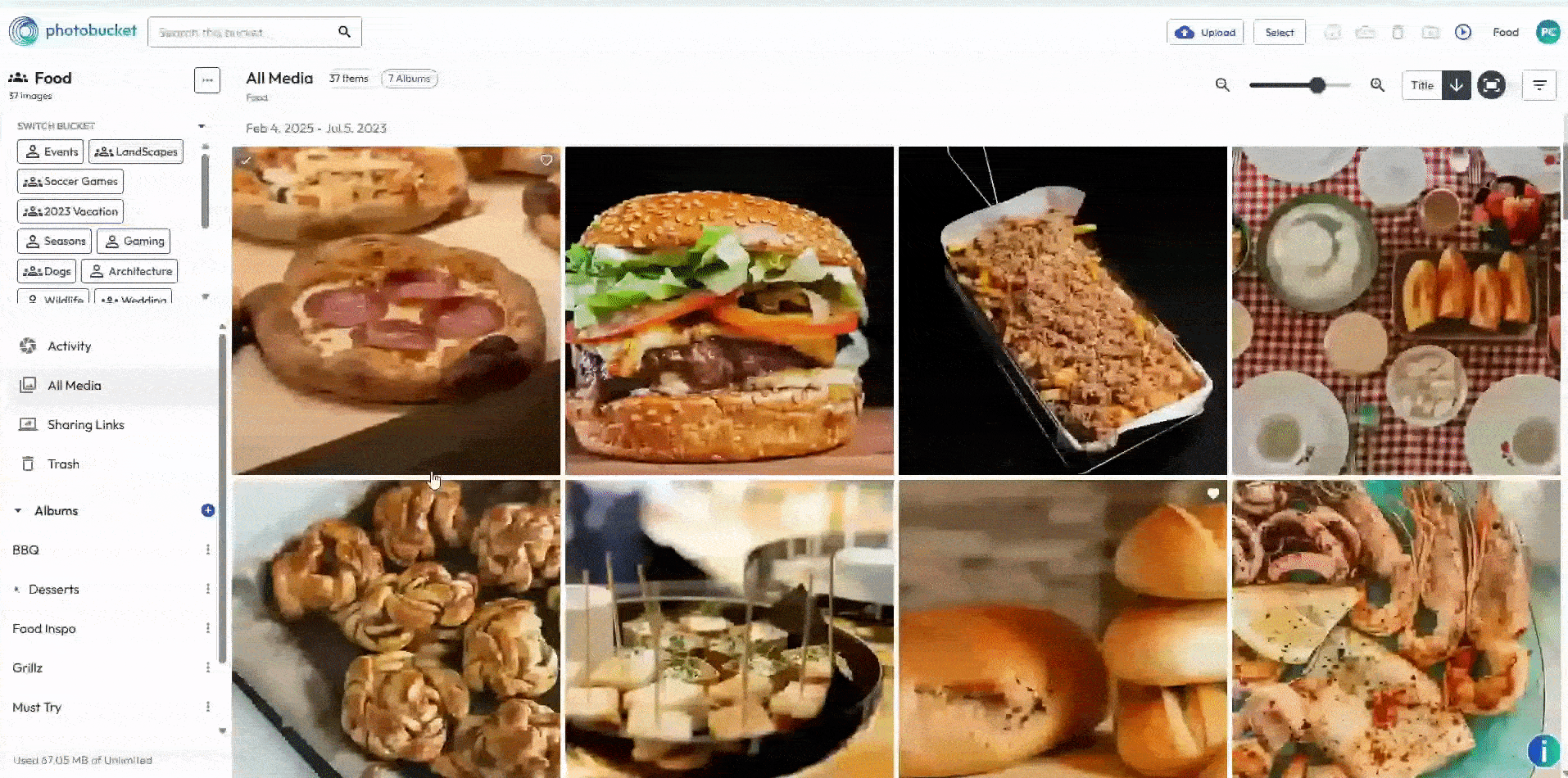 Desktop - How to upload - Upload Button - April 2025.gif